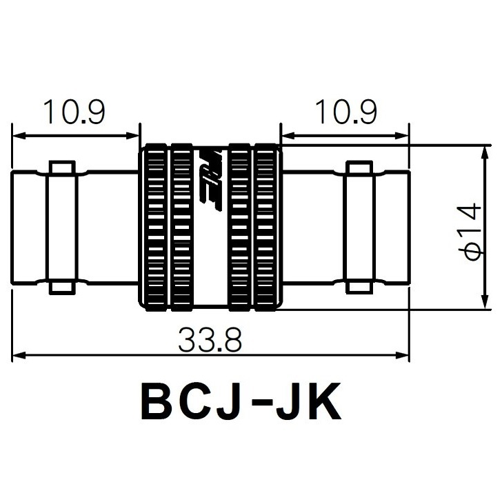楽天市場】12G-SDI 対応 75Ω BNC-JJ カナレ電気 BCJ-JK 中継アダプター
