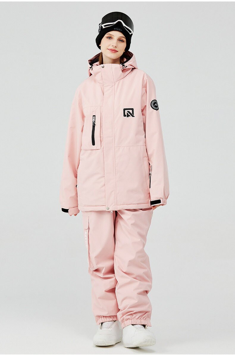 1週間セールARCTIC QUEEN スキーウェア セットピンクM 楽天市場