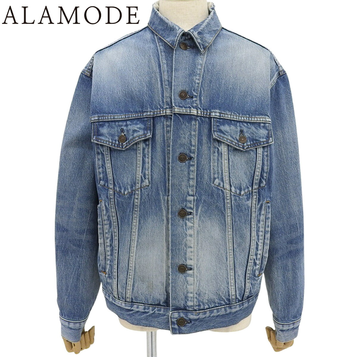 楽天市場】バレンシアガ デニムジャケット（メンズファッション）の通販