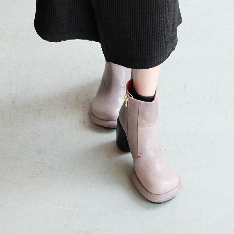 楽天市場】MANA マナ レディース ショートブーツ ヒール ファスナー