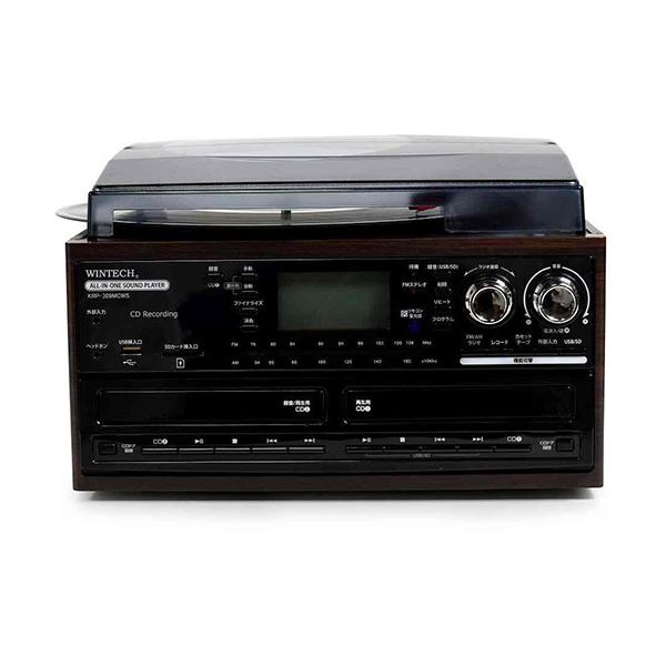 楽天市場】WINTECH スピーカー搭載ダブルCD（書込対応）マルチ