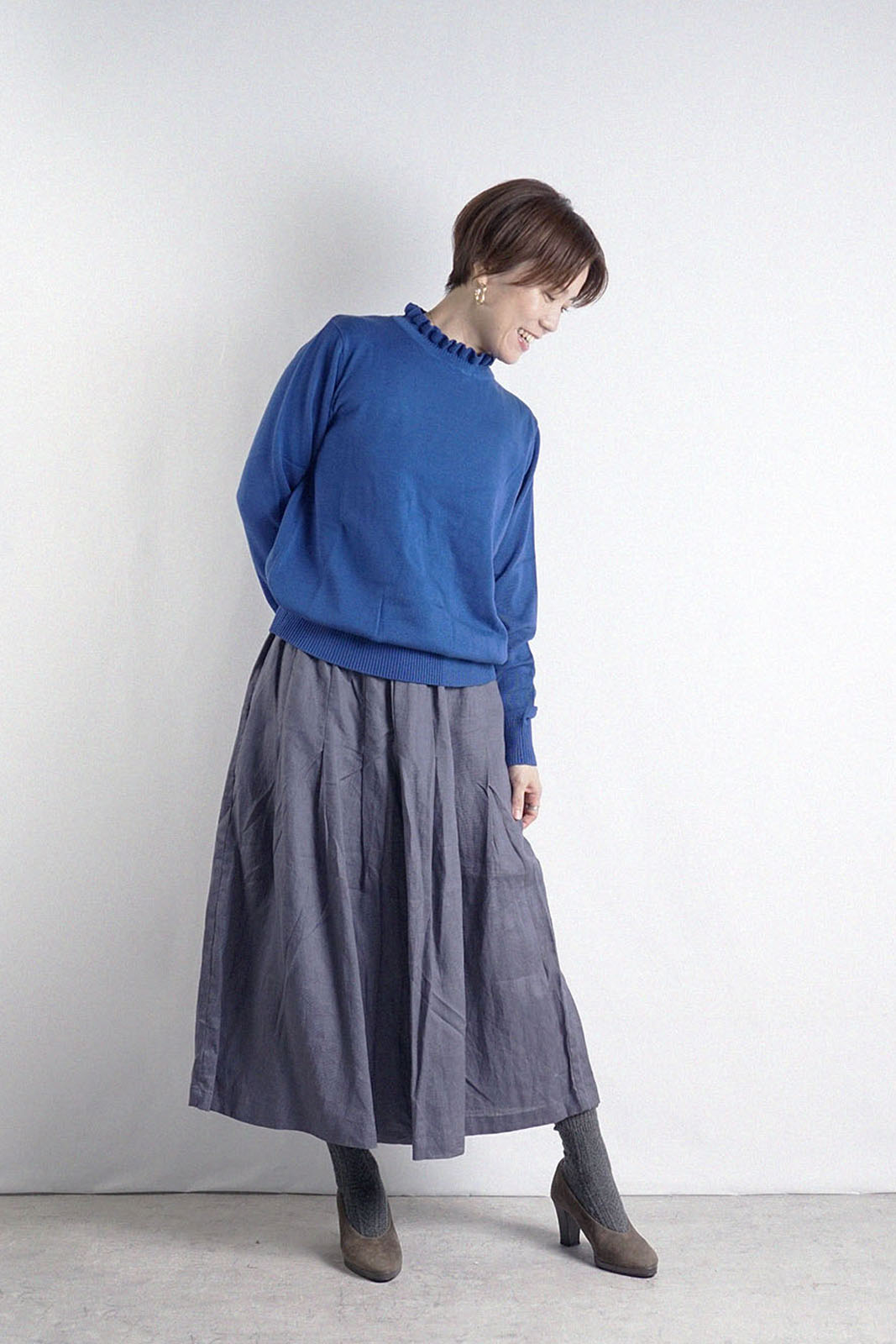 楽天市場】リネン100% ボリューム ガウチョパンツ 麻 ワイドパンツ