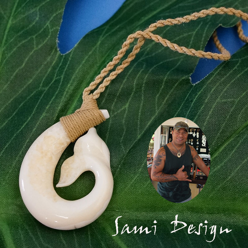 楽天市場】ボーンカービング ネックレスSami Design 1点モノ☆再入荷
