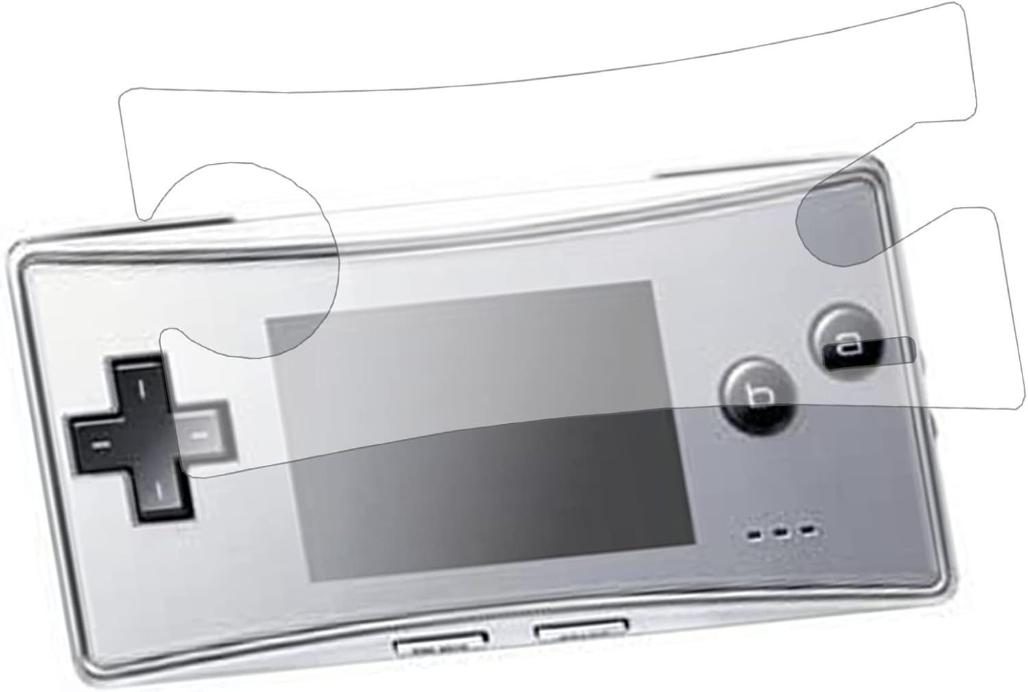 楽天市場】ゲームボーイミクロ専用 画面保護フィルムmicroの通販