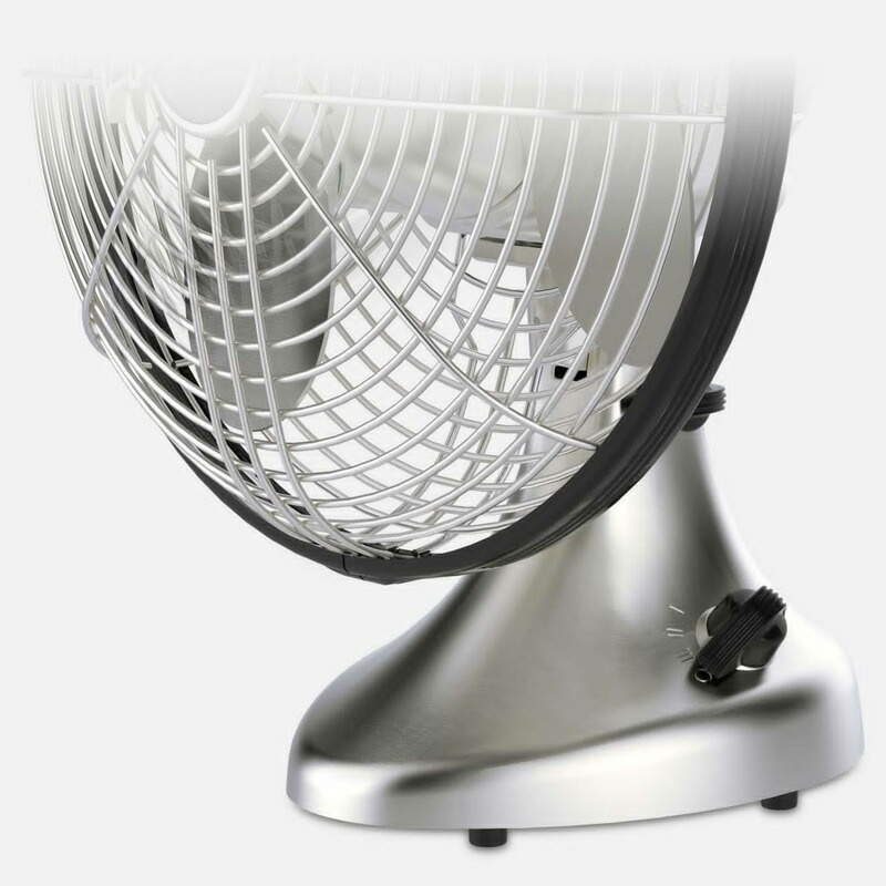 楽天市場】ボルネード 扇風機 ビンテージファン シルバースワン S