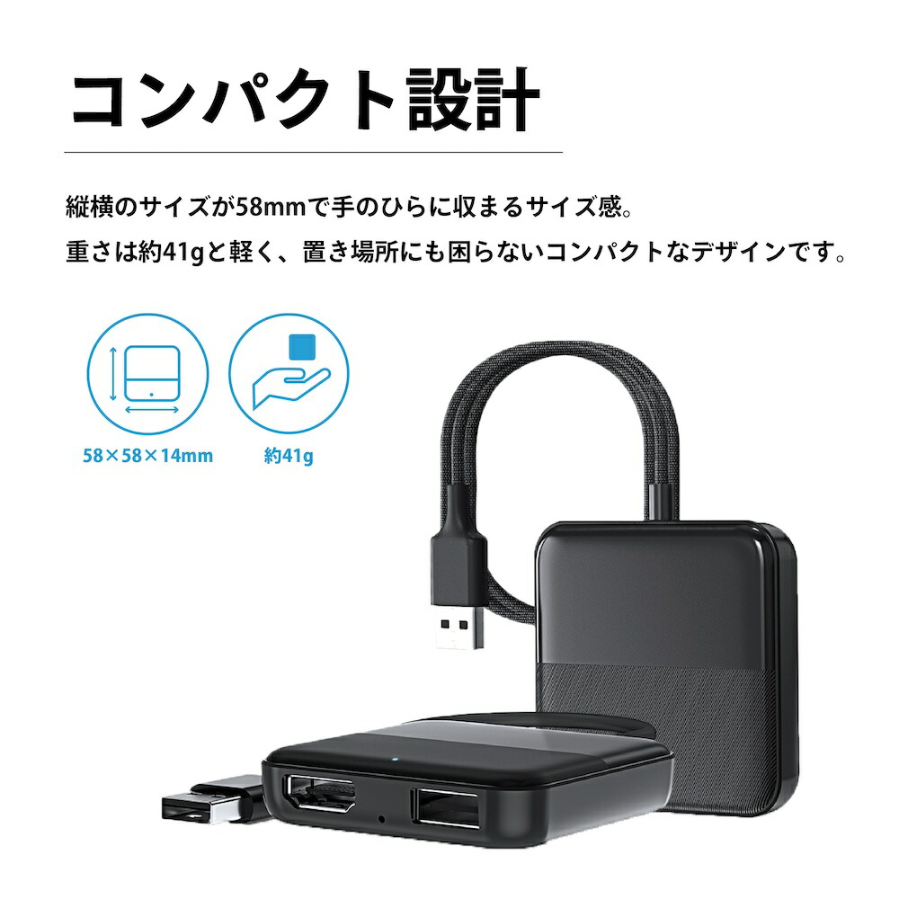 楽天市場】有線 Apple CarPlay HDMI 入力 アダプター Fire TV Stick 4K