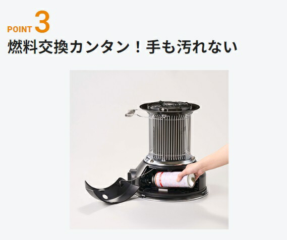 楽天市場】カセットガスストーブ マル暖 イワタニ MULTI HEATER CB-STV