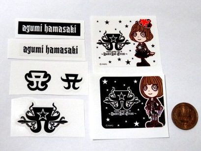 楽天市場】浜崎あゆみ ロックンロールガールズ ステッカーセット