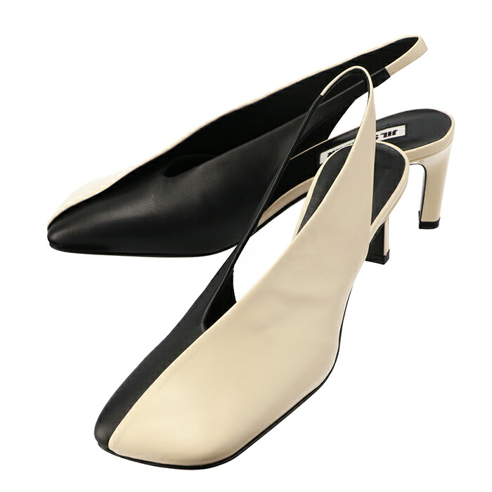 楽天市場】ジル サンダー JIL SANDER パンプス スクエアトゥ レザー