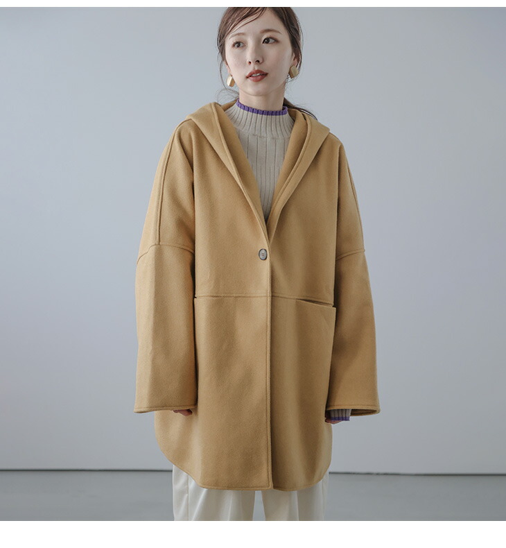 楽天市場】【60％OFFクーポン対象】【即納】フード付きポンチョ コート