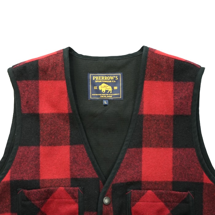 楽天市場】【SALE】 フェローズ Pherrow's ハンティングベスト 24W