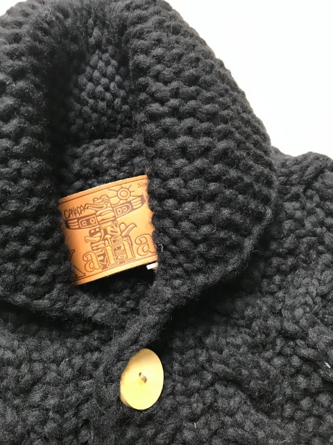 楽天市場】再入荷KANATA/カナタカウチンセーターケーブルカーデ ボタン