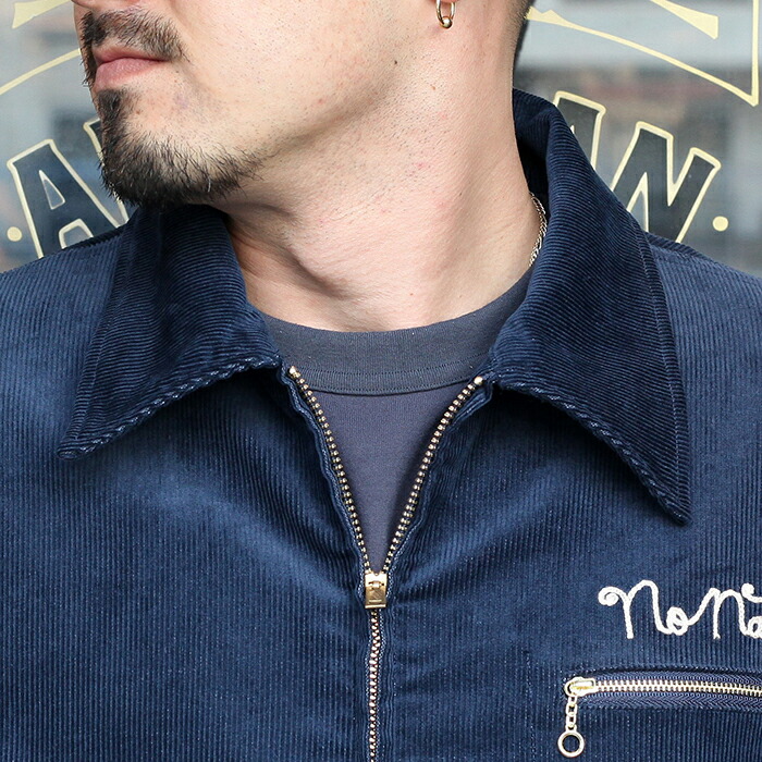楽天市場】NORTH NO NAME ノースノーネーム / 「CORDUROY JKT / NAVY