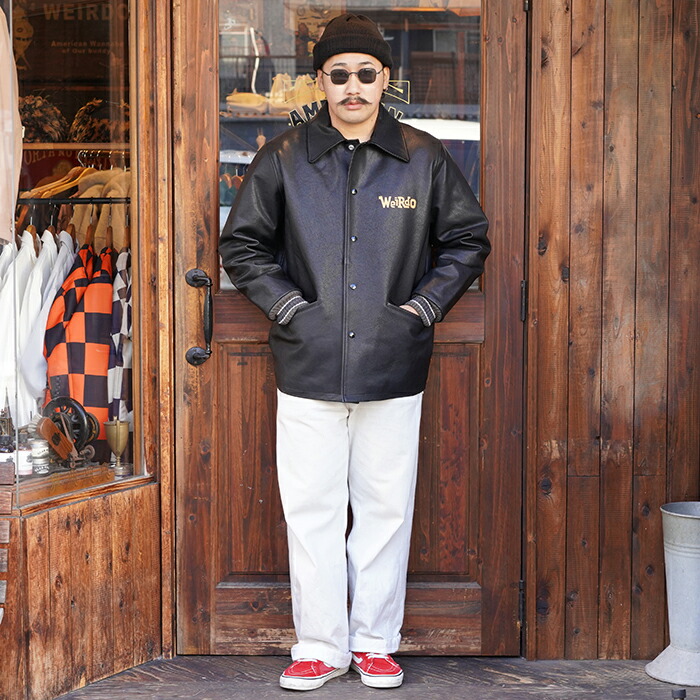 楽天市場】WEIRDO ウィアード / 「SPUTNIKS - LEATHER PHARAOH / BLACK