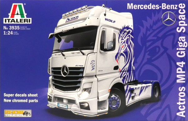 楽天市場】1/24 メルセデス・ベンツ アクトロス MP4 ギガスペース