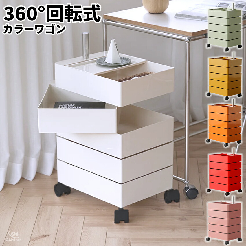 楽天市場】キャスター付き チェスト ネイル 収納 ワゴン ランドリー