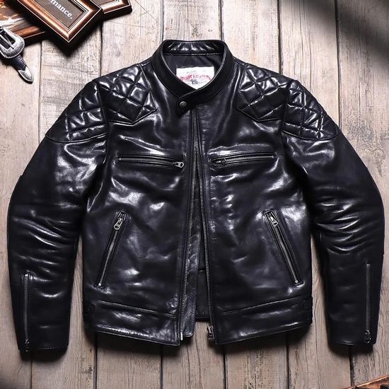 楽天市場】本革 革ジャン牛革 メンズ/レザージャケットクラシック