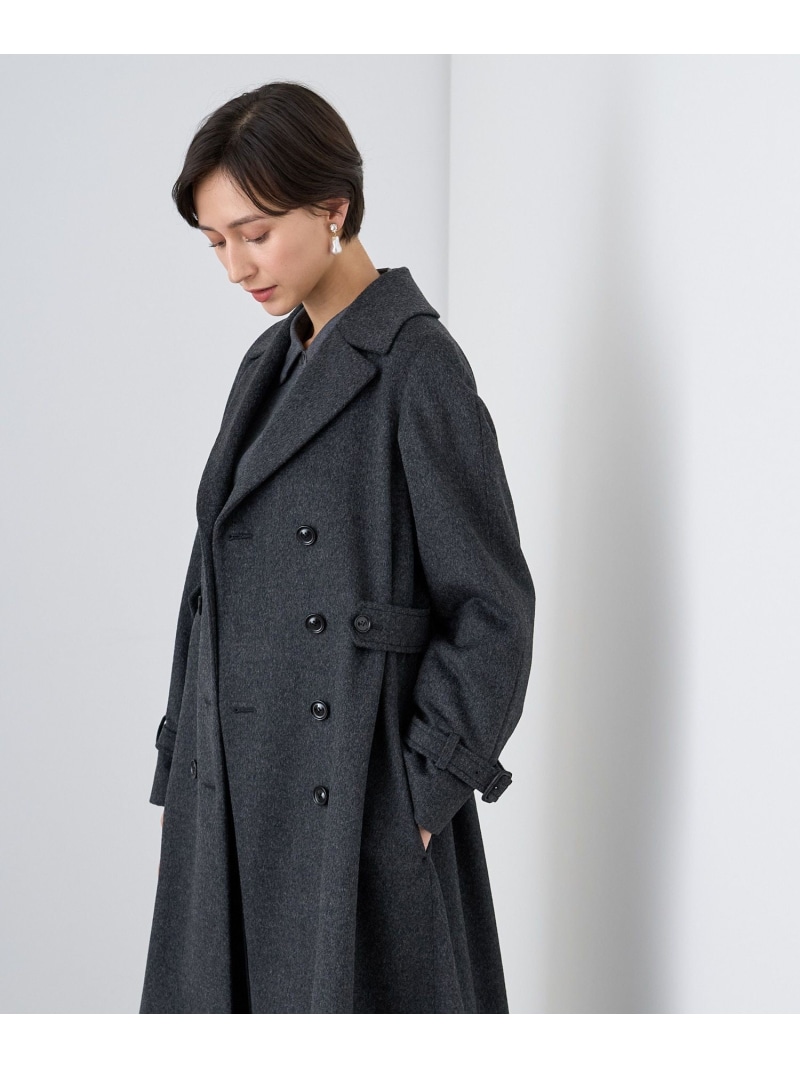 楽天市場】【SALE／30%OFF】カシミヤシャギードレスコート ANAYI