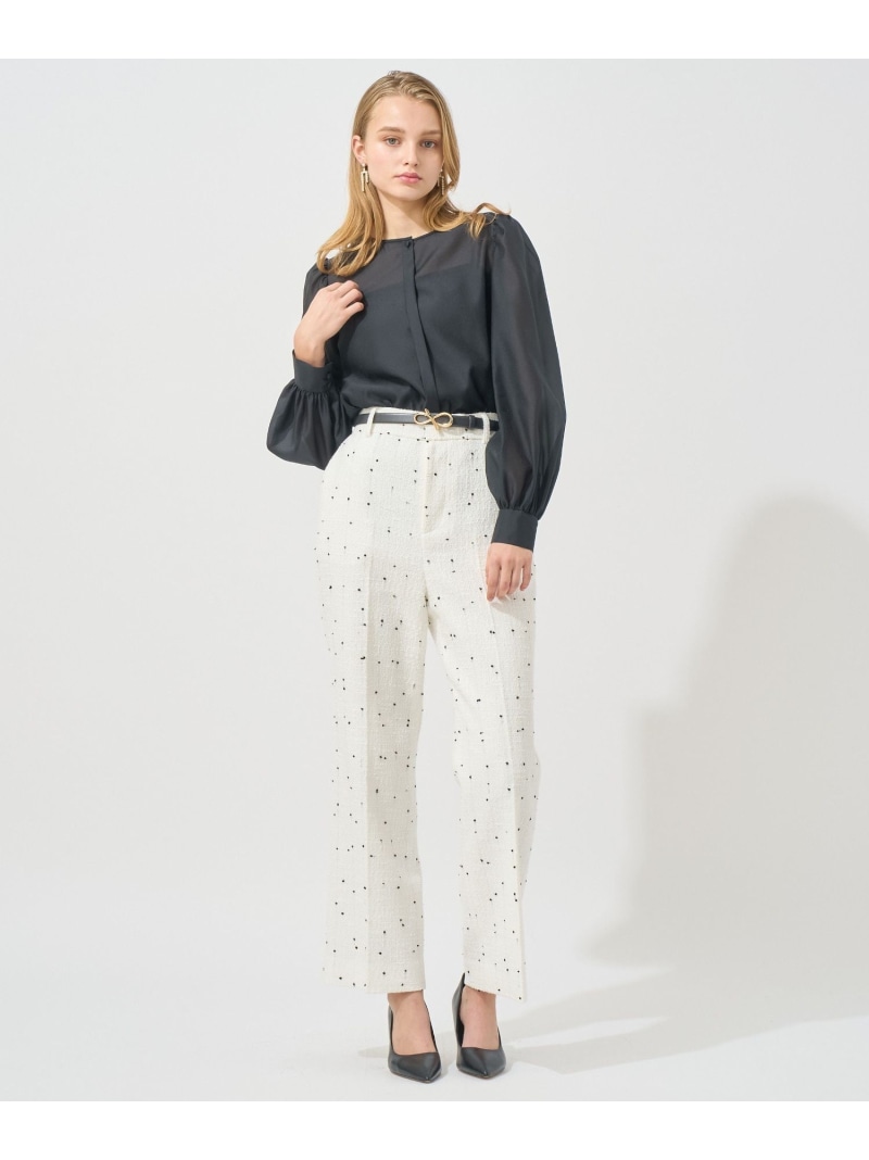 楽天市場】【Eternal Line 2025】シアーオーガンジーボウタイ ブラウス