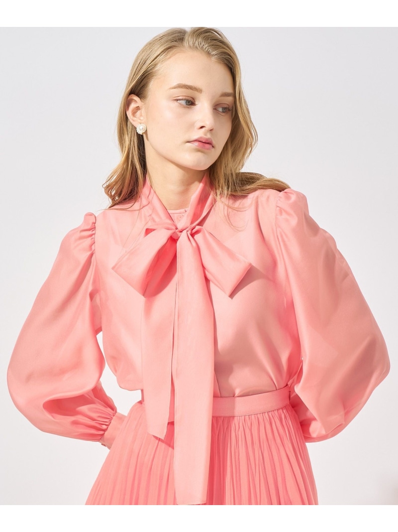 楽天市場】【Eternal Line 2025】シアーオーガンジーボウタイ ブラウス