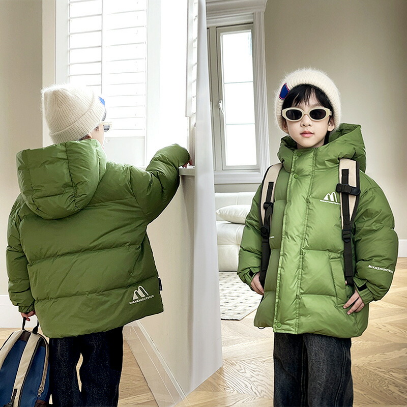 楽天市場】ダウンジャケット キッズ 90%ダウン アプリコット ピンク