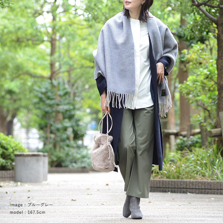 楽天市場】ツィードミル ピュアウール 大判ショール ブランケット バイ