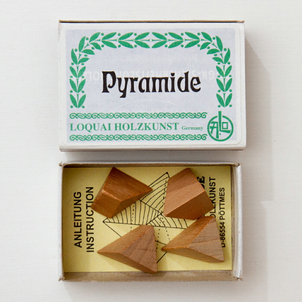 楽天市場】マッチ箱入り積み木「ピラミッド」 : AND CHILD