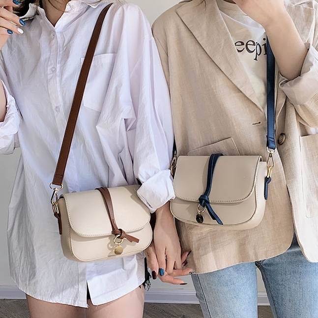 楽天市場】バッグ ショルダーバッグ 3色 ミニバッグ バイカラー