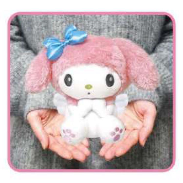 楽天市場】マイメロディ ぬいぐるみ ピンク エンジェル 604875