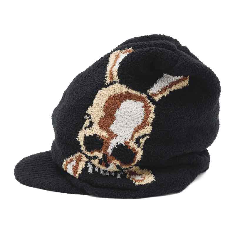 楽天市場】Roen /ロエン / 73024002 / SKULL KNIT CASQUETTE / BLACK