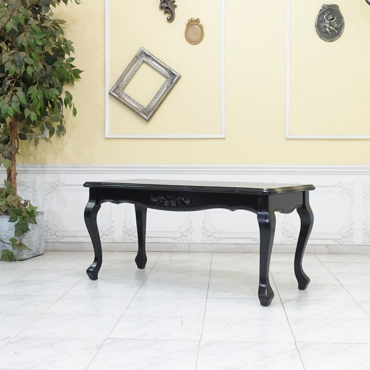 楽天市場】テーブル 黒 アンティークの通販