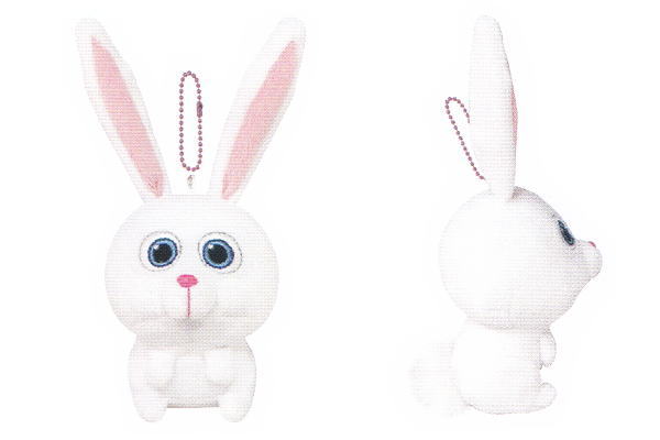 楽天市場】ペット PETS ボールチェーンマスコットSNOWBALL スノー