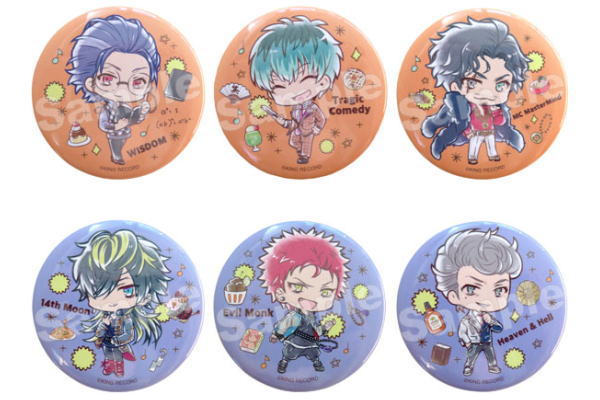 楽天市場】ヒプノシスマイク ハート型ラメアクリルバッジの通販