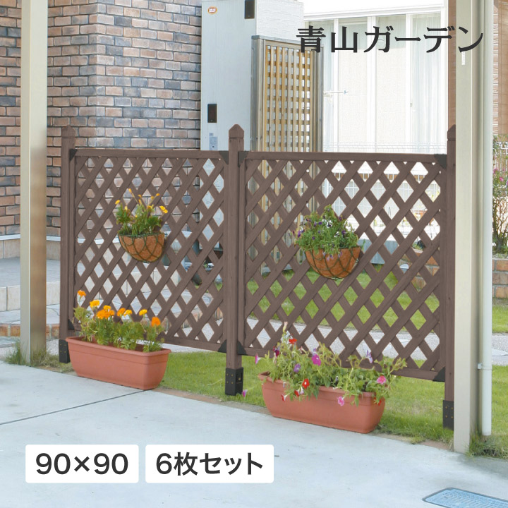 楽天市場】ラティス フェンス 木 ACQ 耐久性 目隠し 目かくし 境界 DIY