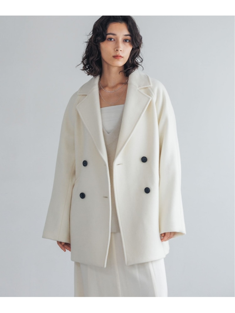 楽天市場】【SALE／21%OFF】スーパー100メルトンジャケットコート A