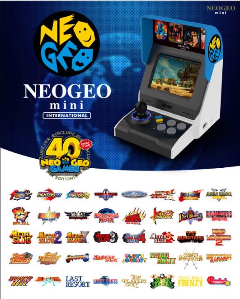 楽天市場】NEOGEO mini International ＋ コントローラー ×2個セット