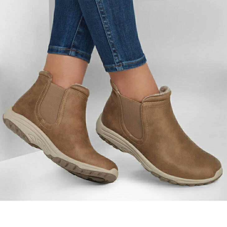 楽天市場】送料無料 スケッチャーズ サイドゴアブーツ レディース