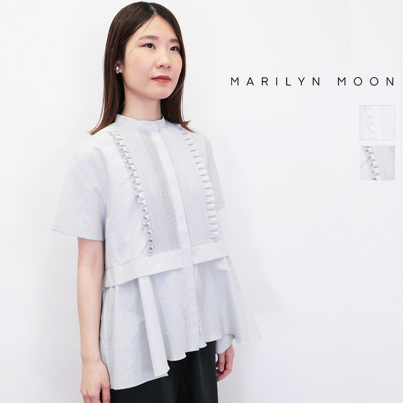 楽天市場】MARILYN MOON マリリンムーン 4252-178 タックフリルフレア