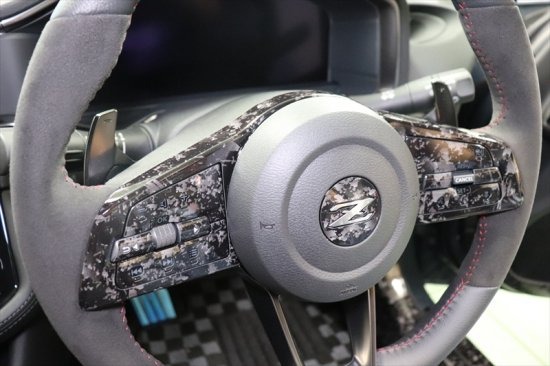 楽天市場】フェアレディZ RZ34 ステアリングスイッチガーニッシュ