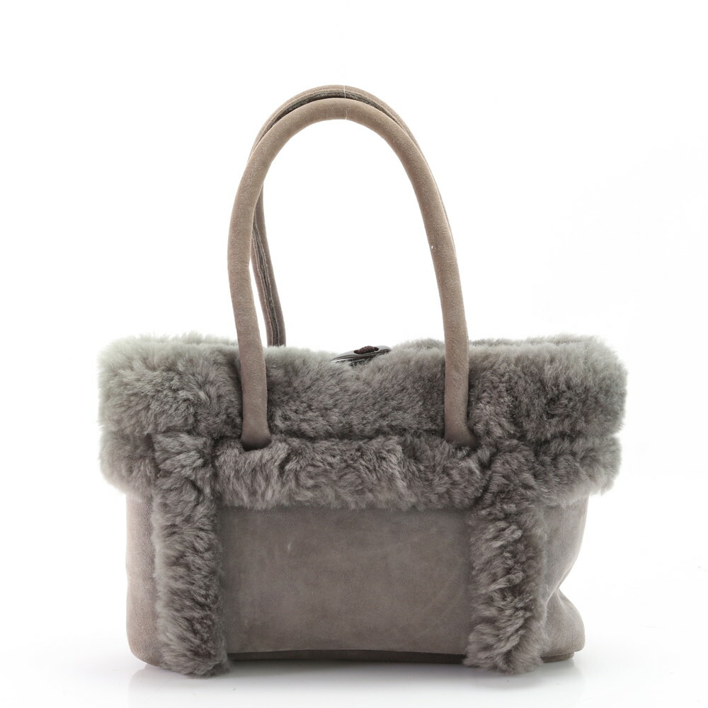 楽天市場】UGG アグ ムートン ファー レザー トート バッグ 肩掛け