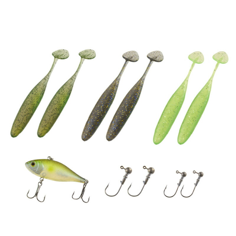 楽天市場】ブラックバス スターターセット バス 釣り 初心者 ルアー