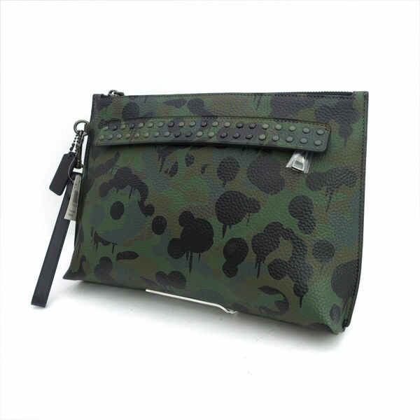 楽天市場】コーチ（カラーグリーン）（クラッチバッグ・セカンドバッグ