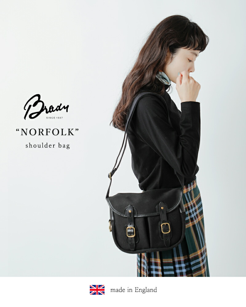 楽天市場】Brady ブレディ ツイル プリーツ ポケット ショルダーバッグ