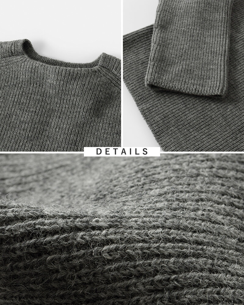 楽天市場】SLOANE スローン 7G片畦編み メリノウール ラウンドネック