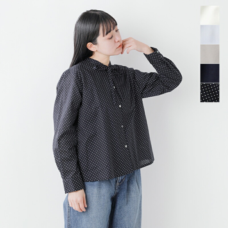 楽天市場】MidiUmi ミディウミ コットン タイ シャツ “tie short shirt