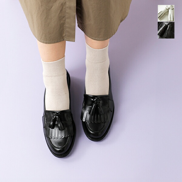 楽天市場】eness エネス レザー キルト タッセル ローファー 1110-pe