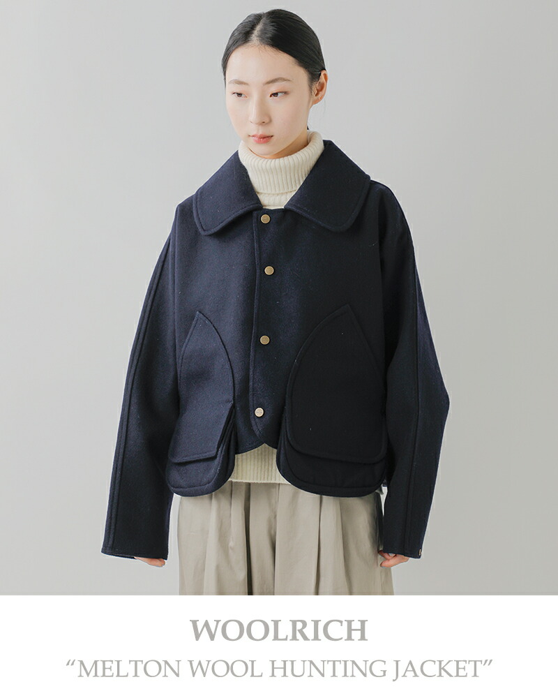 楽天市場】WOOLRICH ウールリッチ メルトン ウール ハンティング