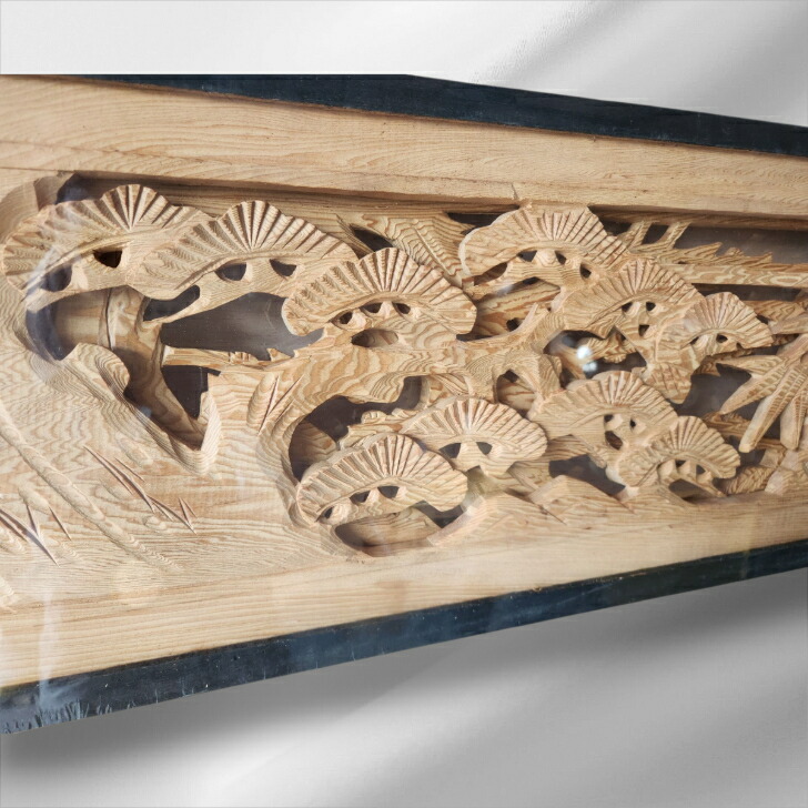 楽天市場】彫刻欄間 アンティーク建具 2枚 セット 明かり取り 欄間