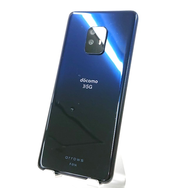 楽天市場】arrows 5G F-51A docomo ネイビーブラック 送料無料 本体