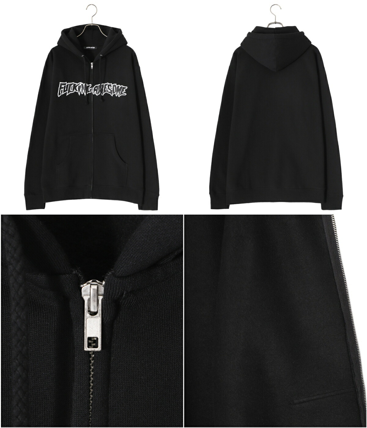 楽天市場】[SALE]FUCKING AWESOME : Stamp Logo Zip Hoodie : FA-SLZH